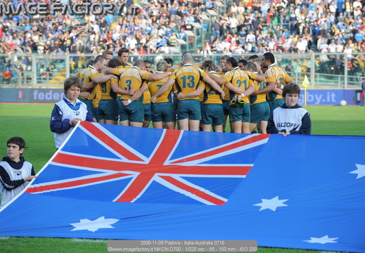 2008-11-08 Padova - Italia-Australia